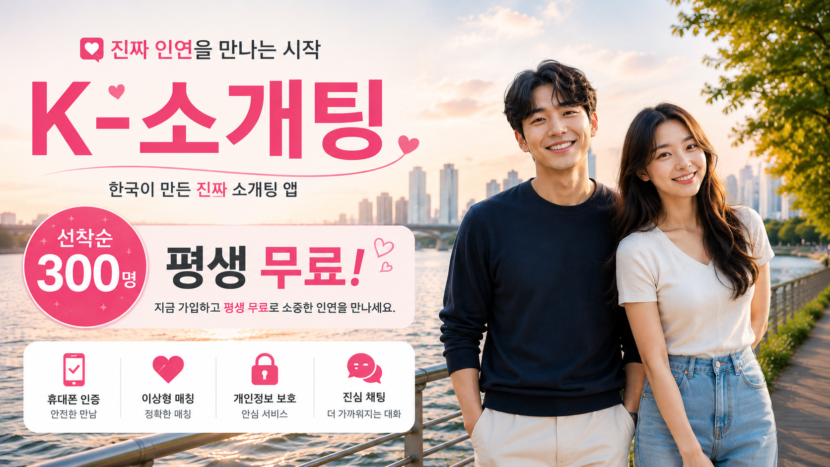 [경기 용인시] K-소개팅 초기 창립 멤버 모집